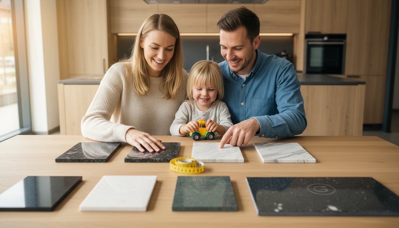 Kosten f&uuml;r K&uuml;chenarbeitsplatten pro Meter: Der Preis-Guide 2026