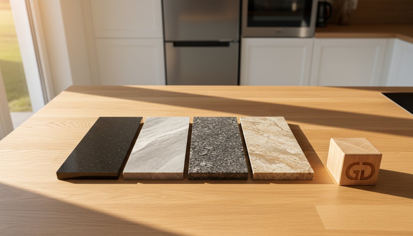 Welche Dicke für die Granitarbeitsplatte? 2 cm vs. 3 cm im Experten-Vergleich